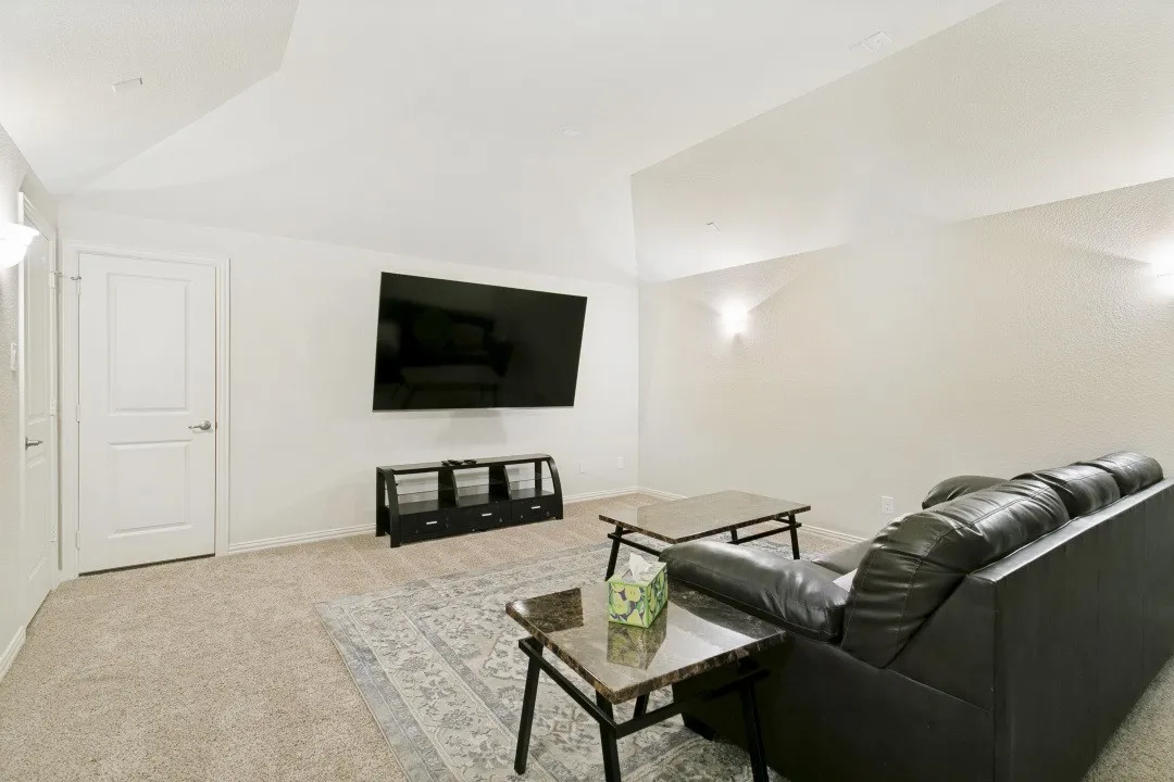 Media room upstairs