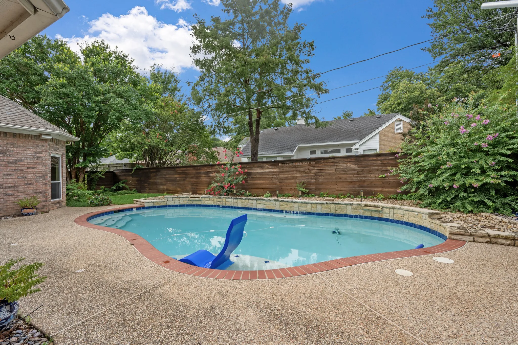 Cool off in the sparkling pool!