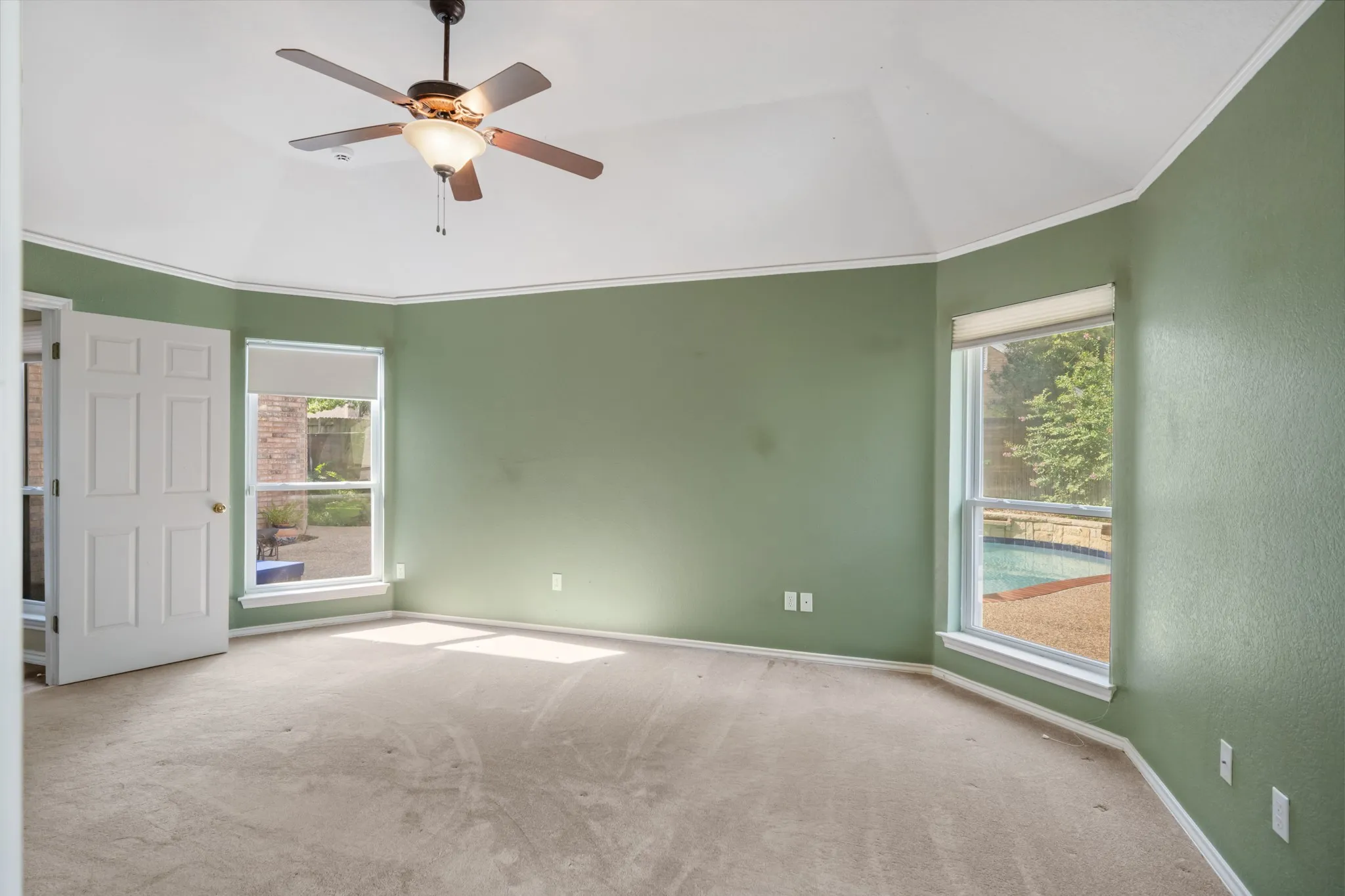 Seating area for a desk or relaxing reading space