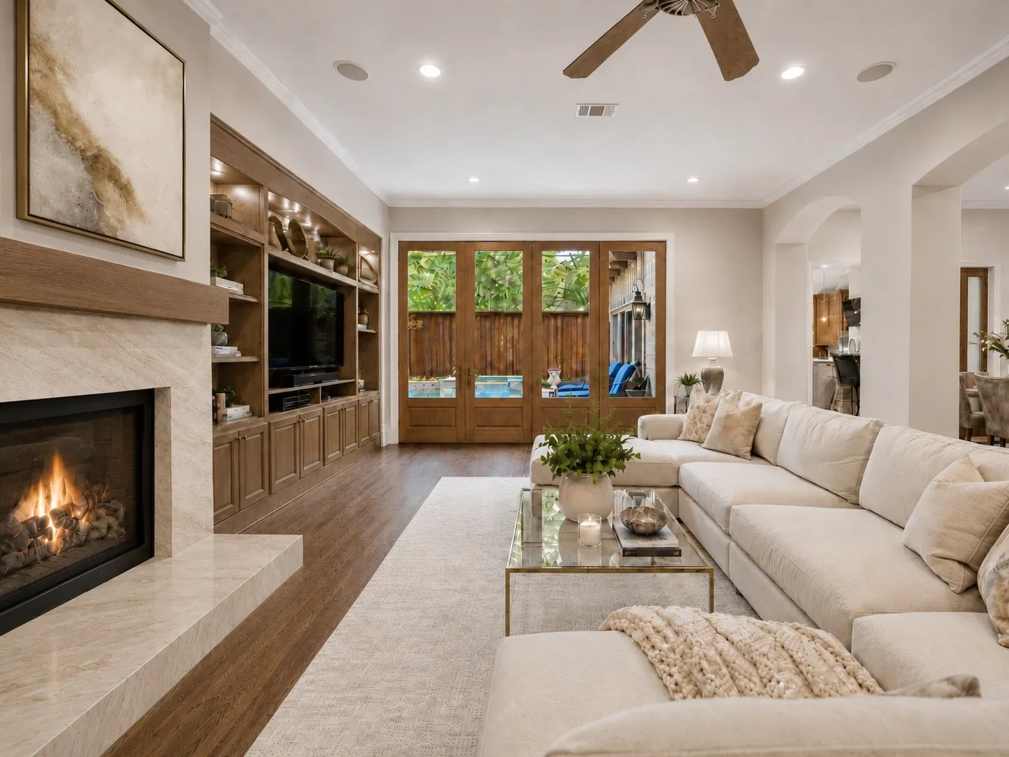 Living Room Virtually Designed by JH