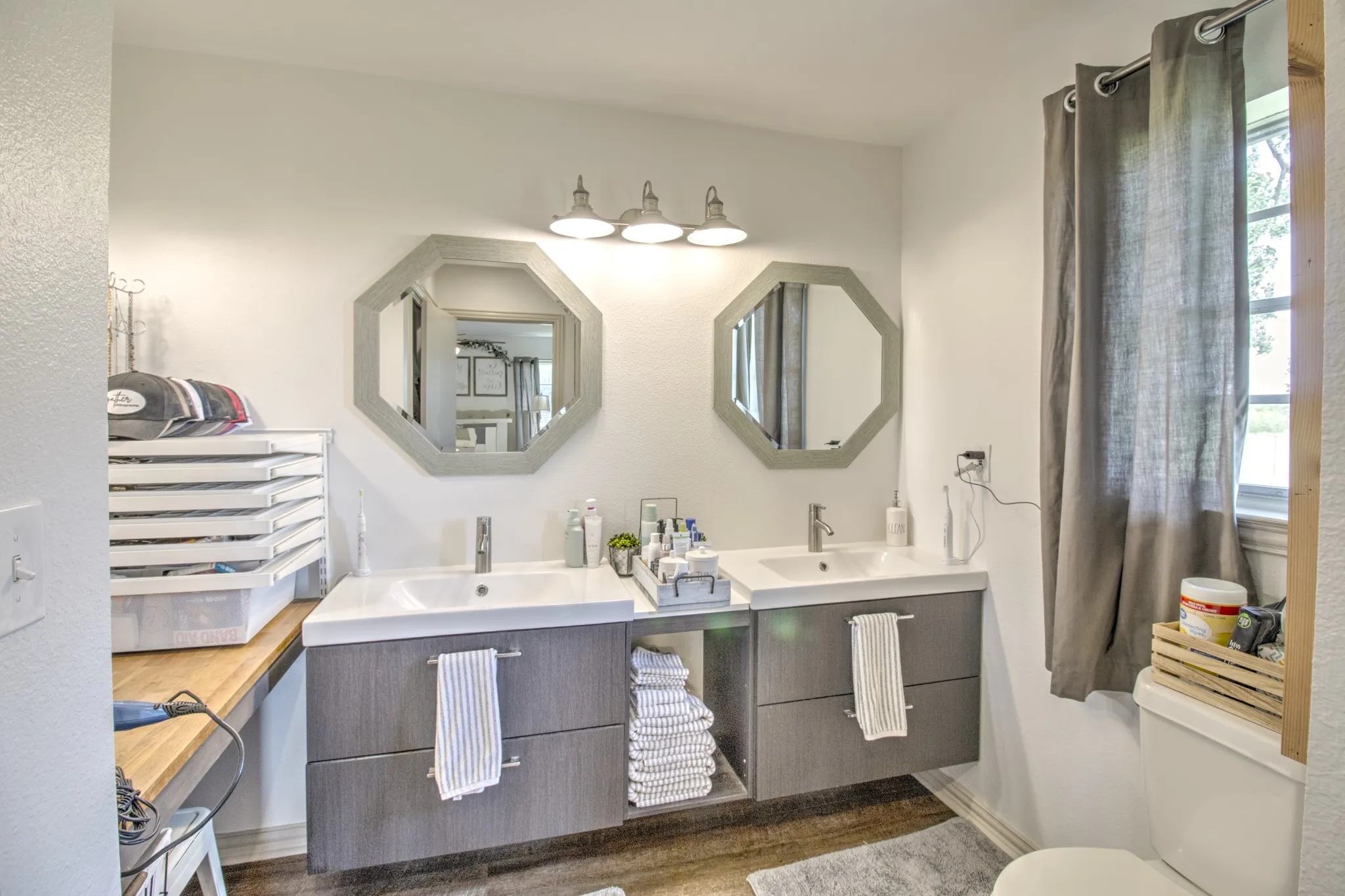 His and her sinks