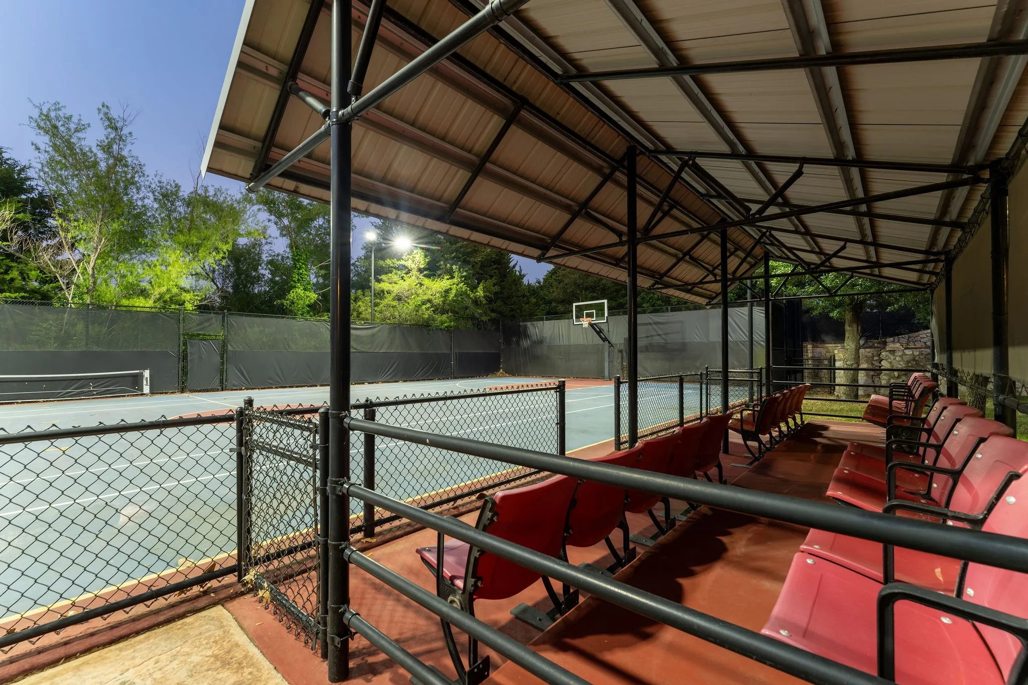 courtside stadium seating