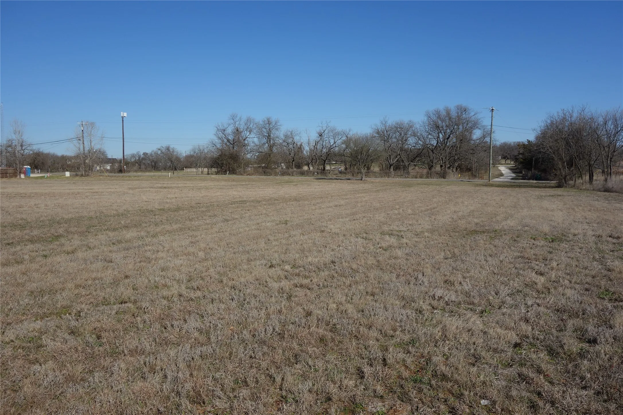 Expansive open land with a clear, flat topography