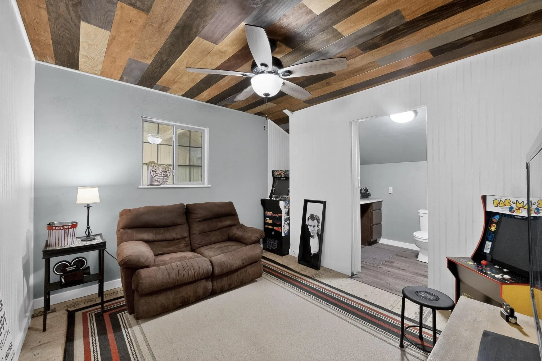upstairs living