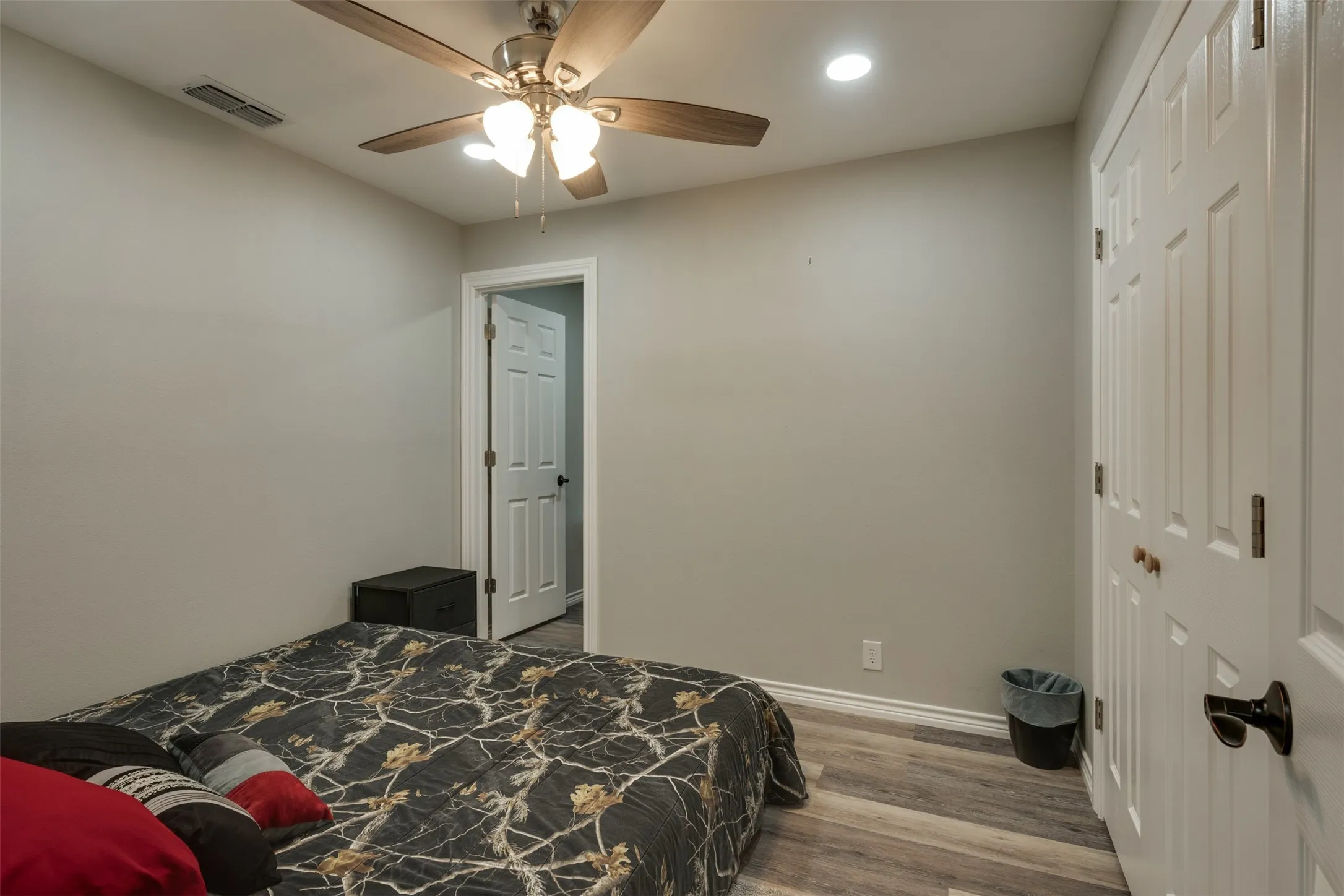 Bedroom with ensuite bathroom
