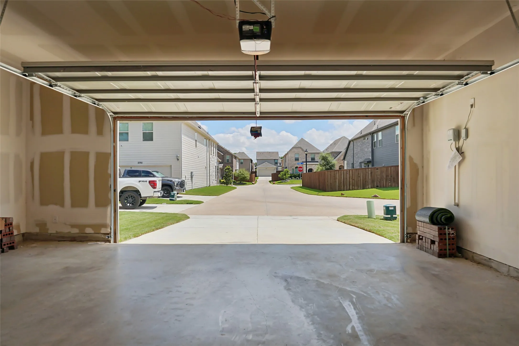 Oversized garage