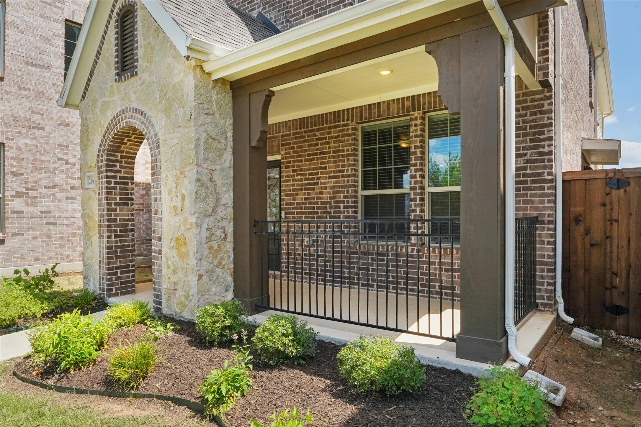 Enjoy coffee or a glass of wine on the front porch
