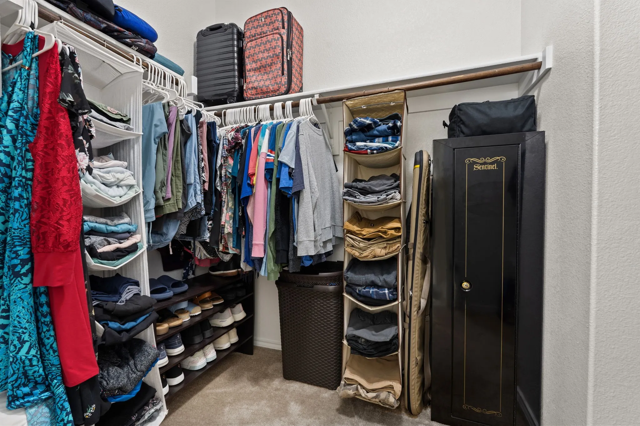 Huge walk in closet!