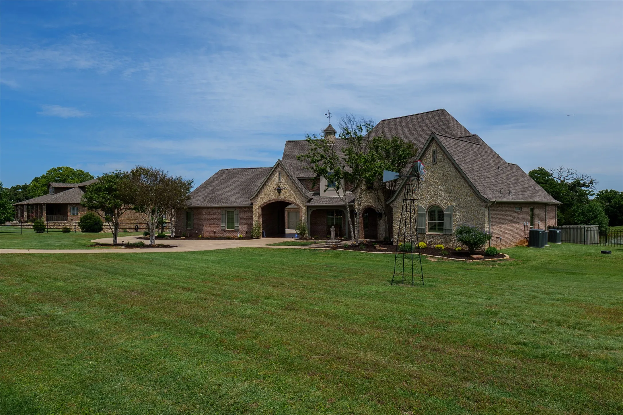 View of acreage off to the side of the home. Home sits on 2.23 acres