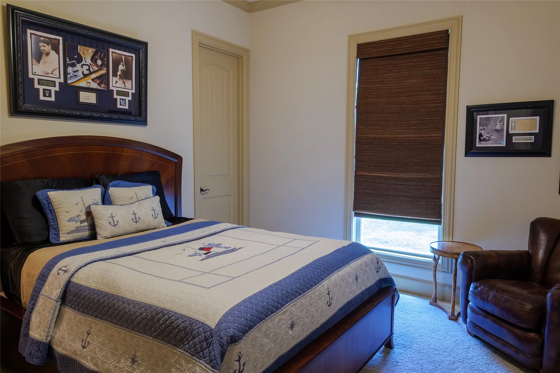 One of the main house secondary bedrooms located downstairs