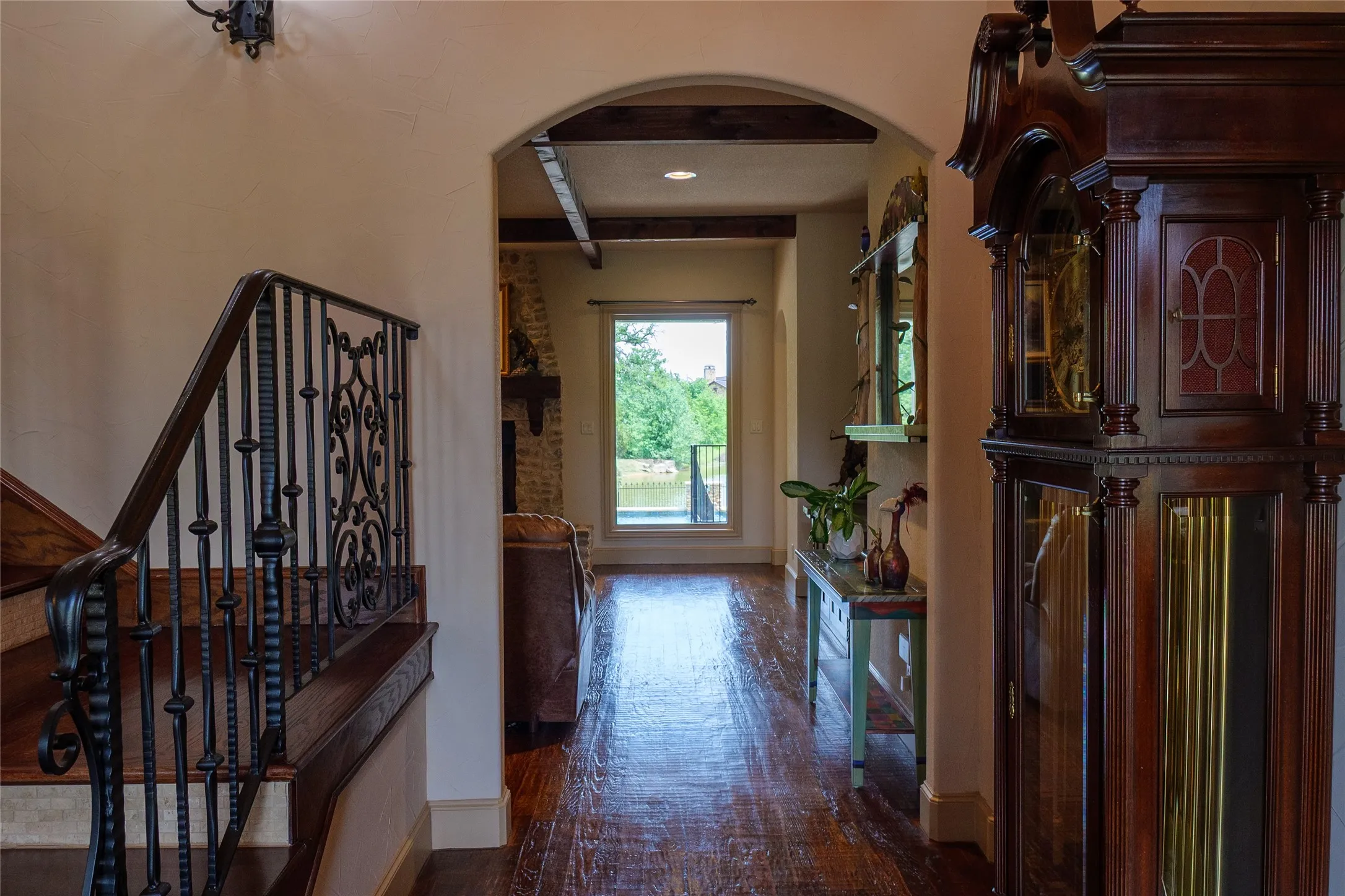 View as you enter the front door