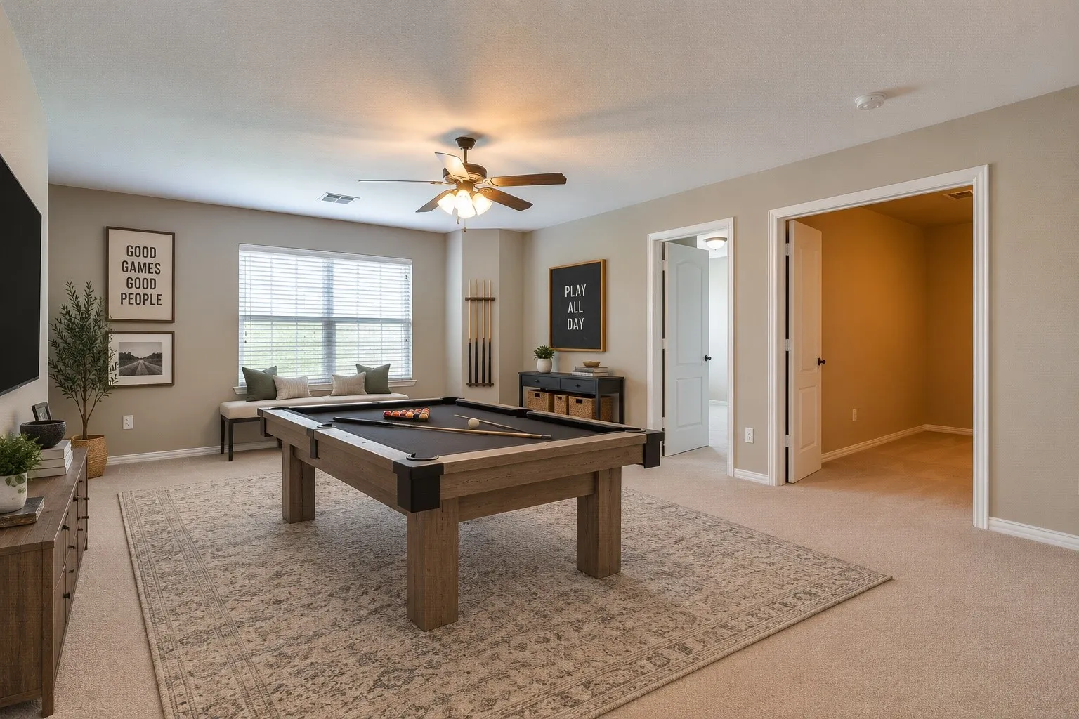 Image is virtually staged to show the usage of the space.
