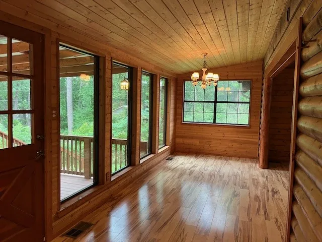 DINING AREA AND SECOND LIVING AREA