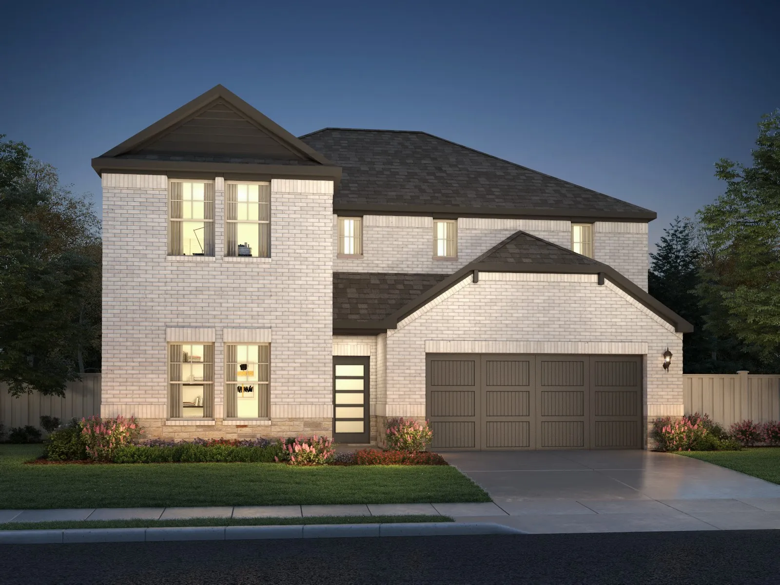  Photo is not of the actual home, but is an inspirational photo of builder’s model home and may depict options, furnishings, and/or decorator features that are not included.

