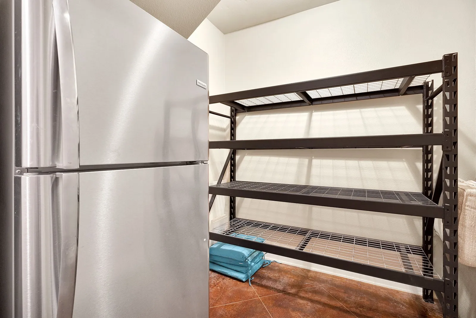 Large Storage Closet Downstairs w/Refrigerator
