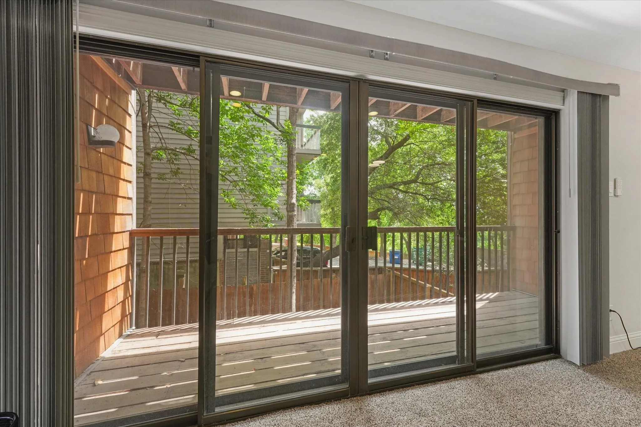 balcony off primary bedroom second floor