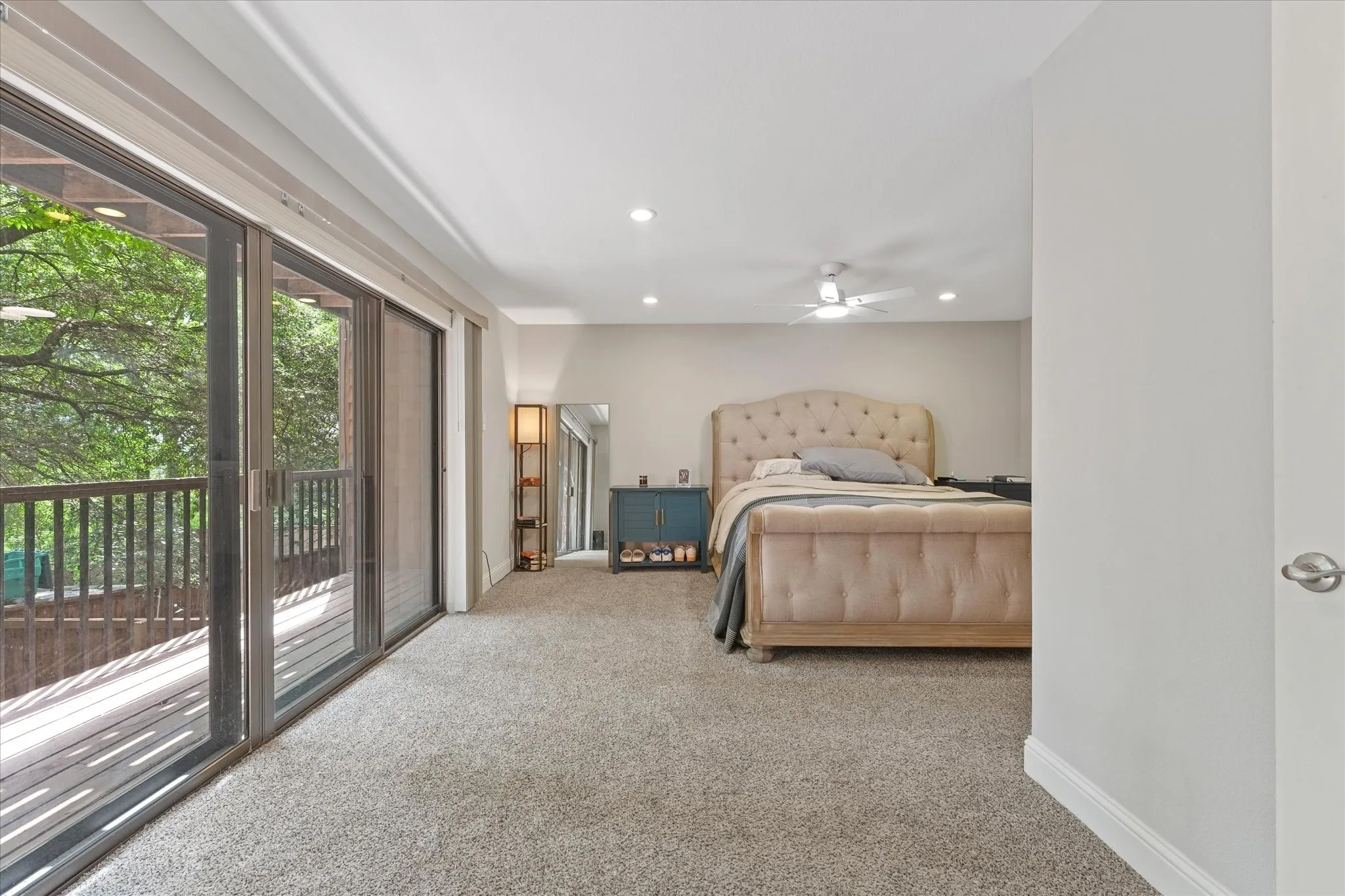 primary bedroom on second floor