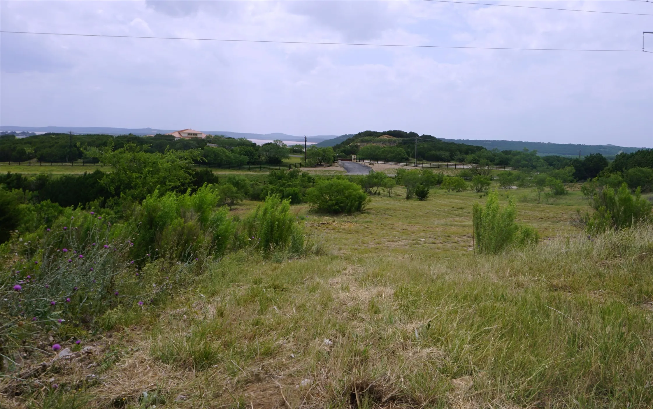 Ground shot taken from the top of the hill on Canyon Wren. Recently brush hogged.