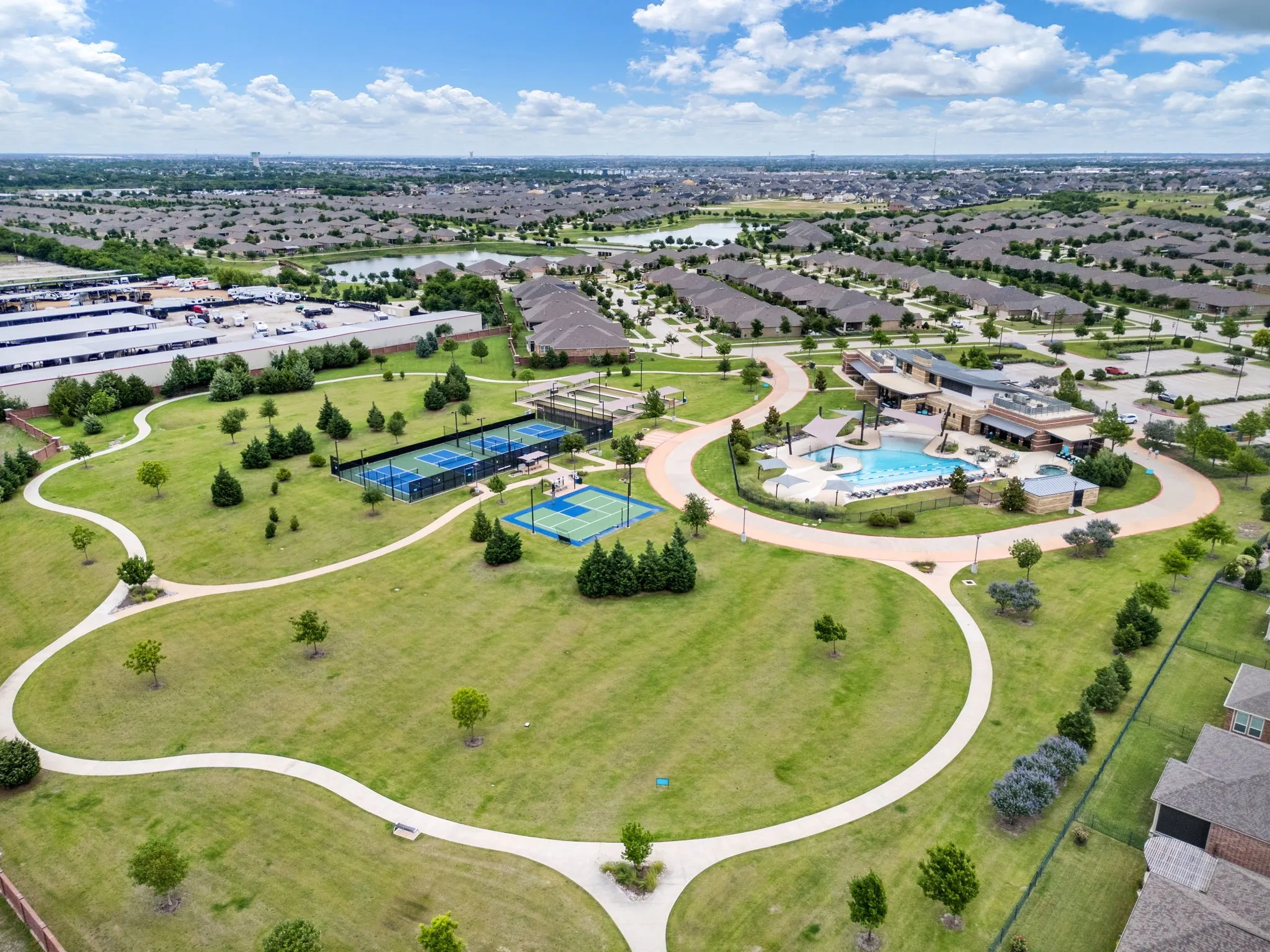 One of 3 Amenity Centers, Pools, Spas and activities.