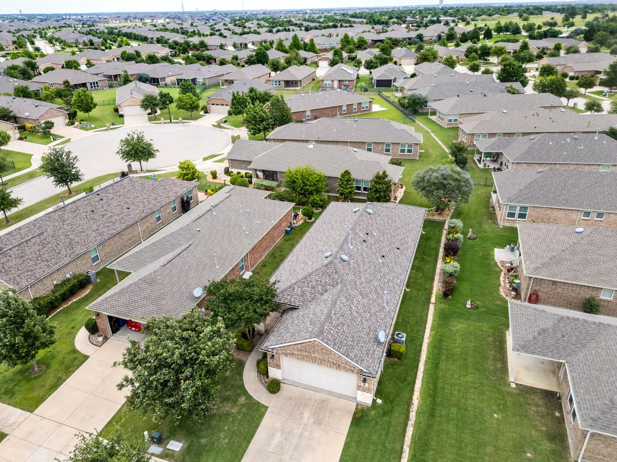 Nice size lot. Low maintenance living.