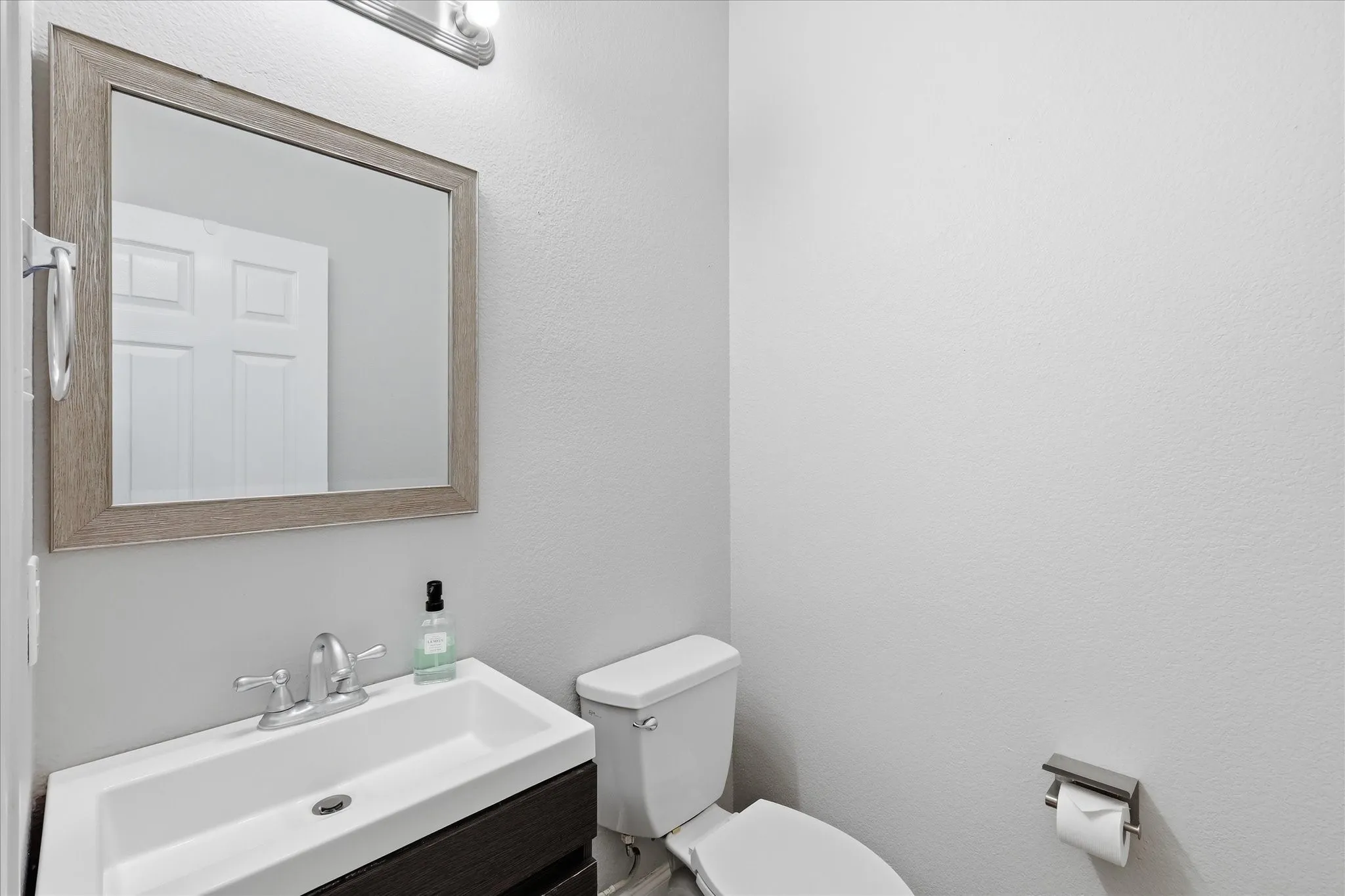 half bath downstairs