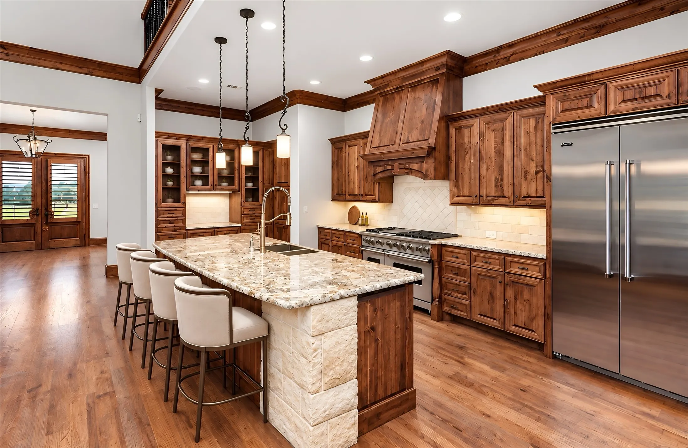 Kitchen Virtually Staged