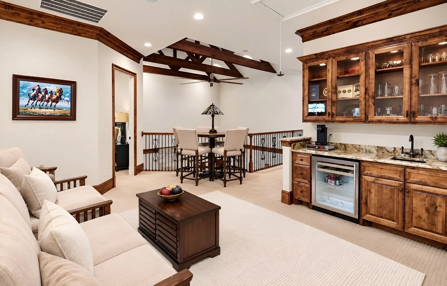 Recreation Room | Virtually Staged