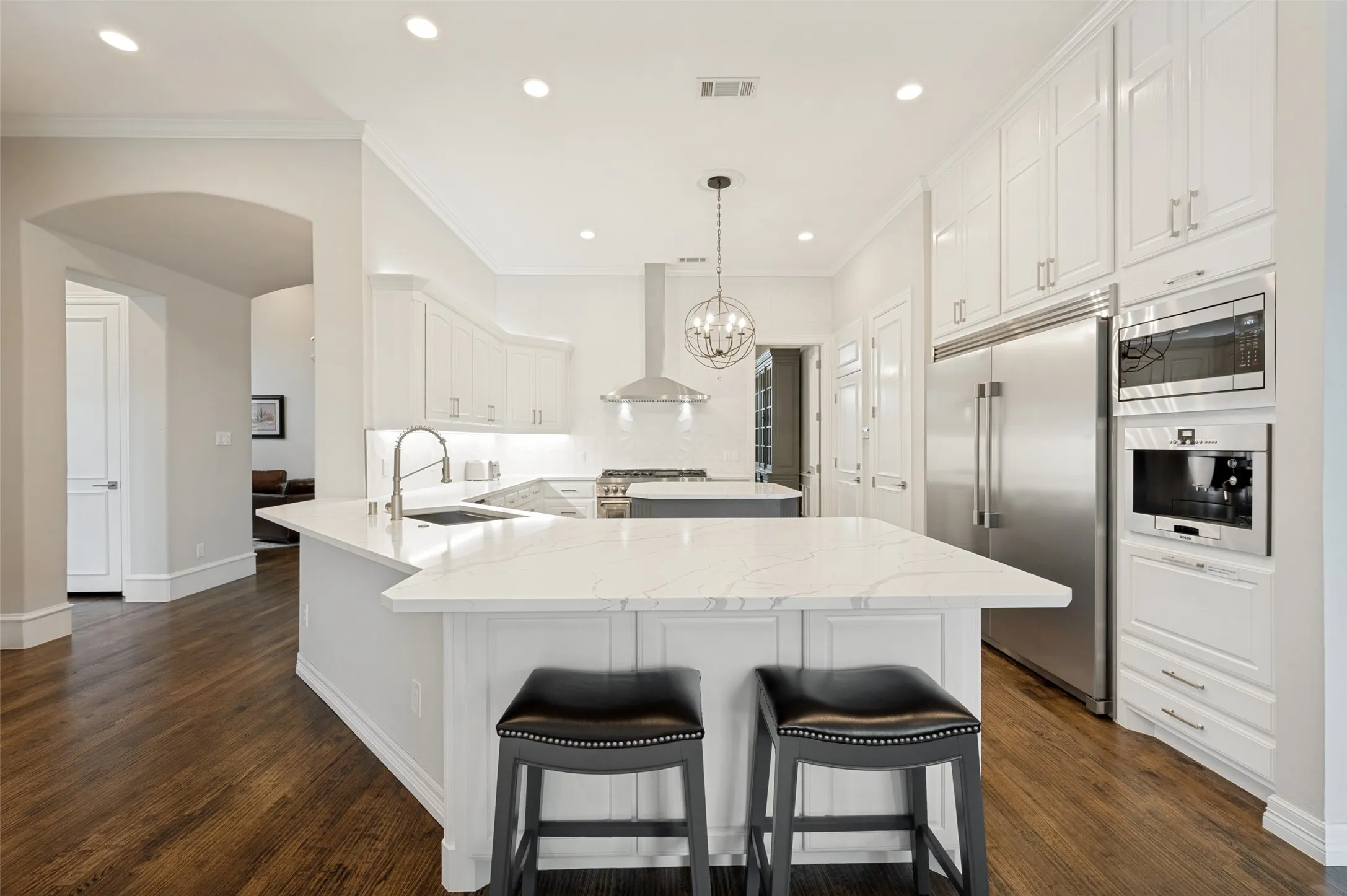 Extraordinary reimagined kitchen.