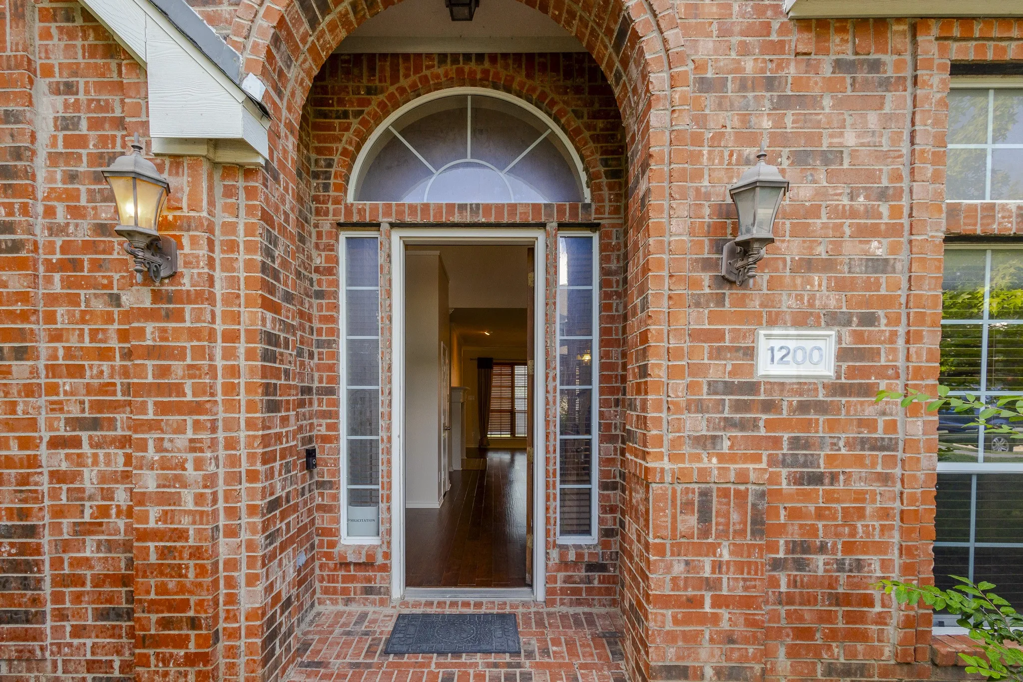 View of property entrance