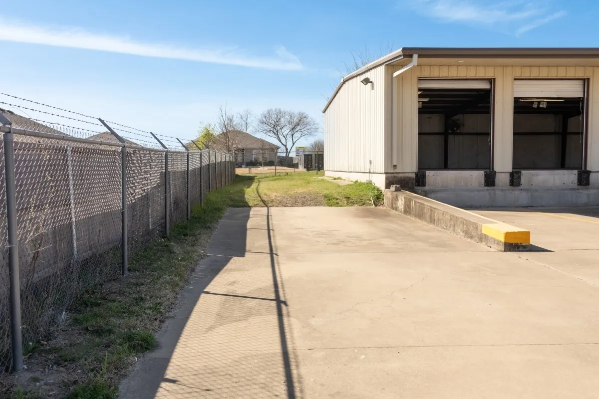 Fenced Corner Lot - Parking - Dock Doors