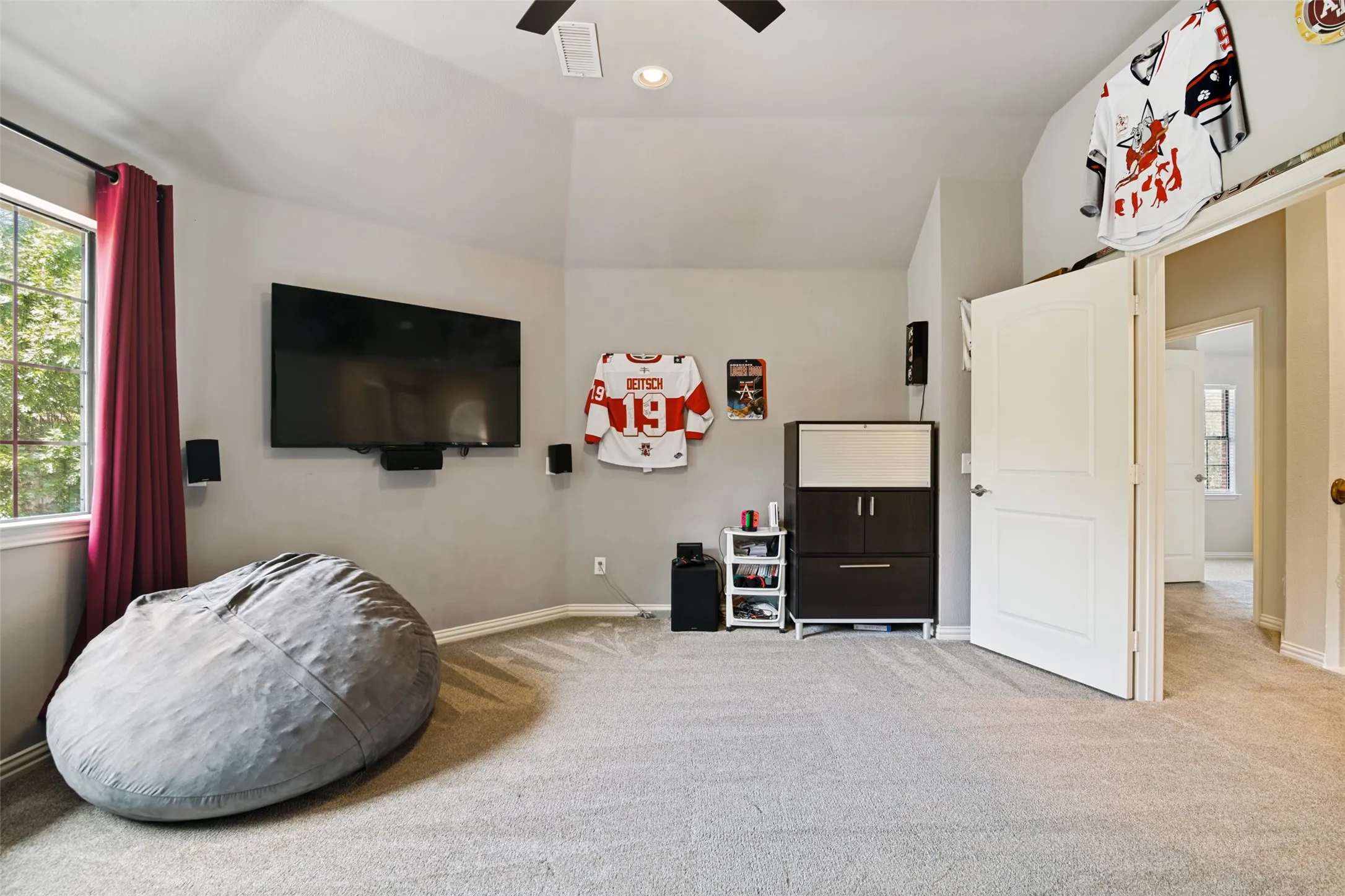 Upstairs second living room/game room/flex room