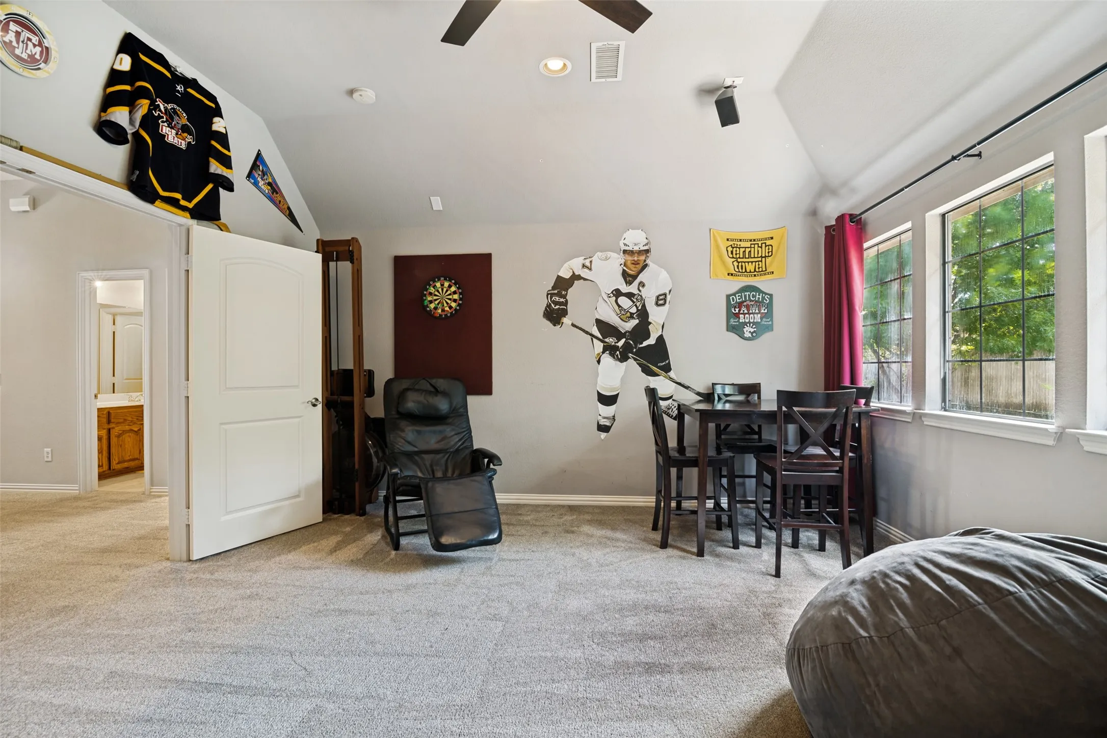 Upstairs second living room/game room/flex room