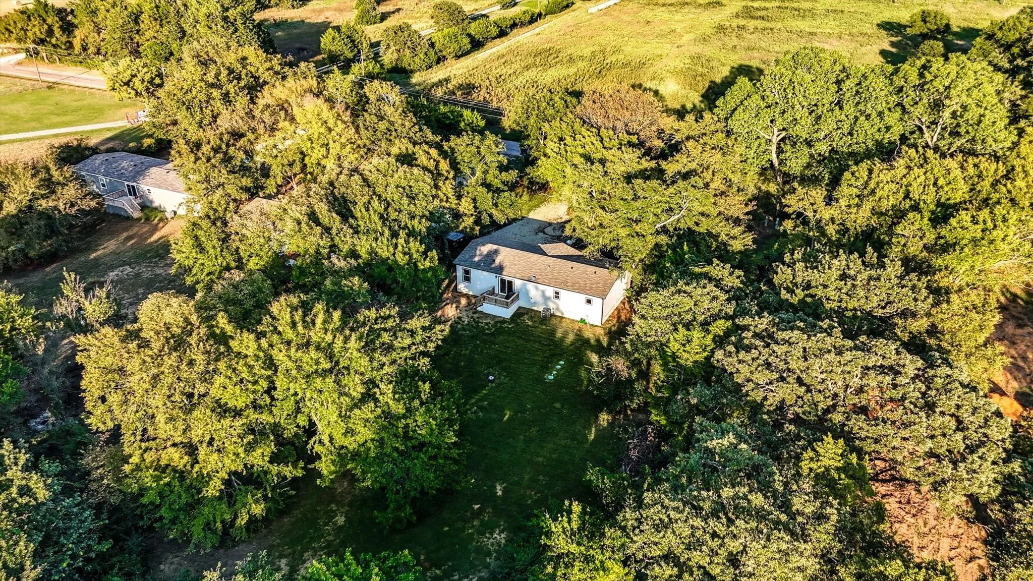 Aerial view of property and surrounding area