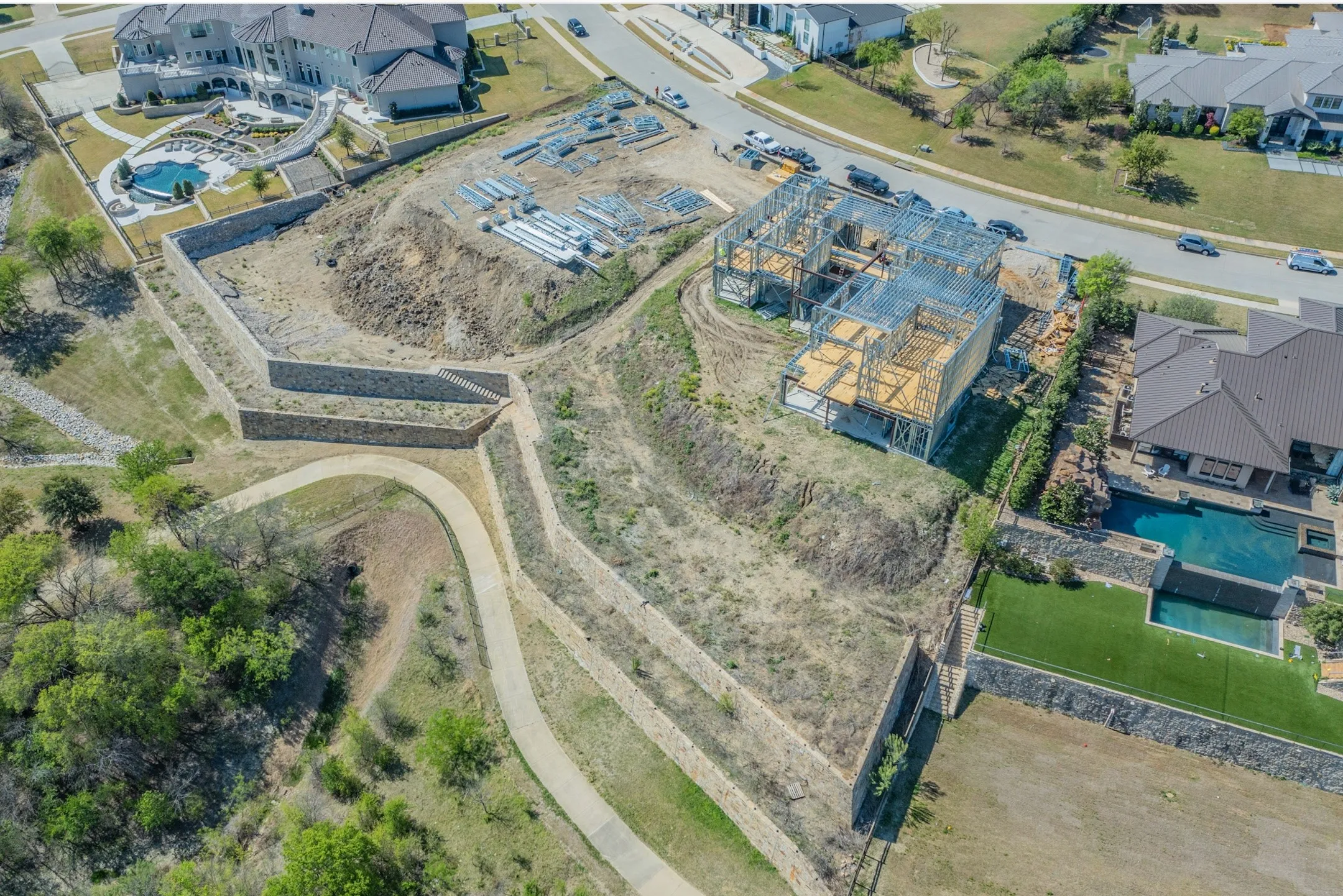Elevated preserve lot offering exceptional privacy within one of Frisco’s premier luxury communities.