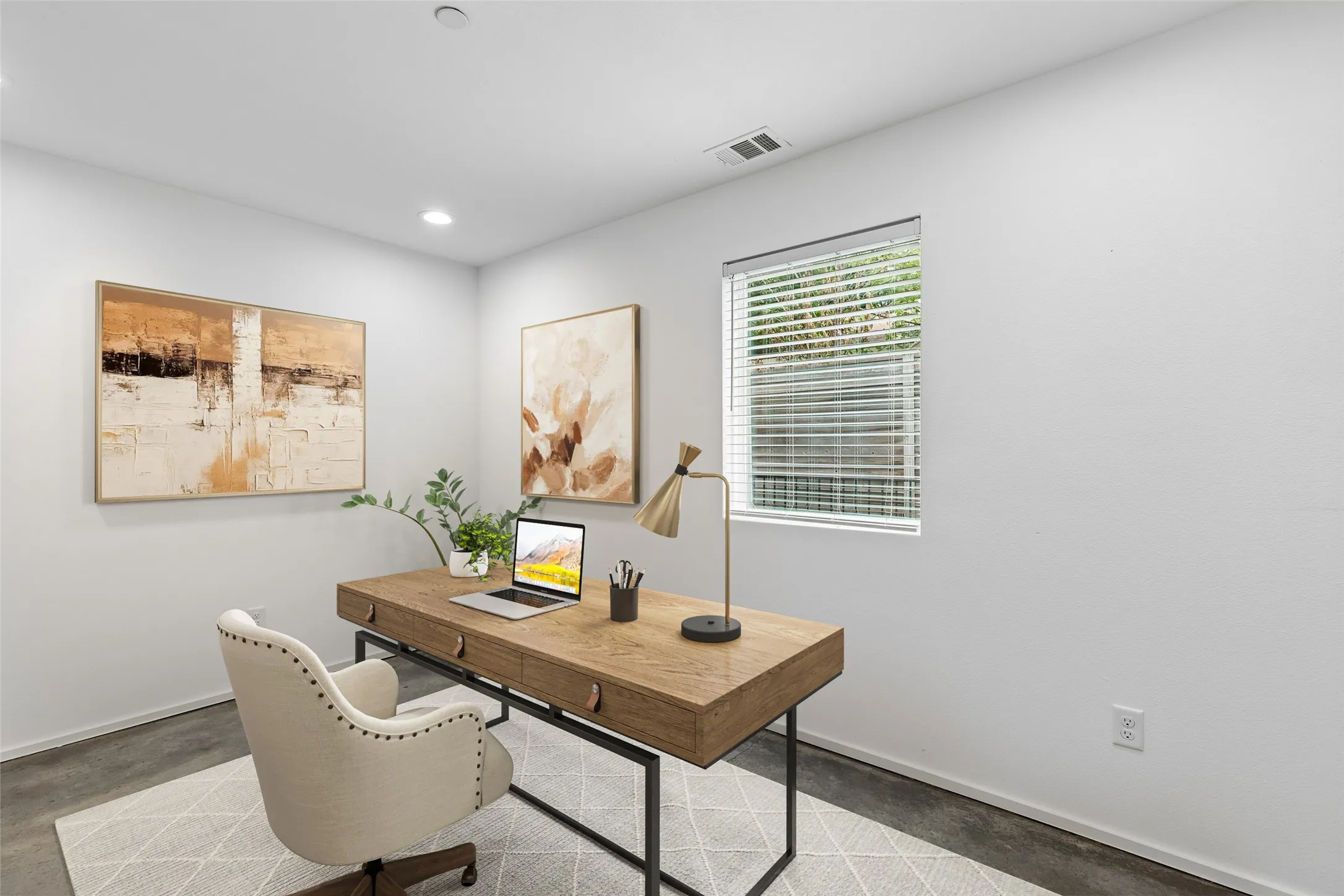 Photo of model unit.