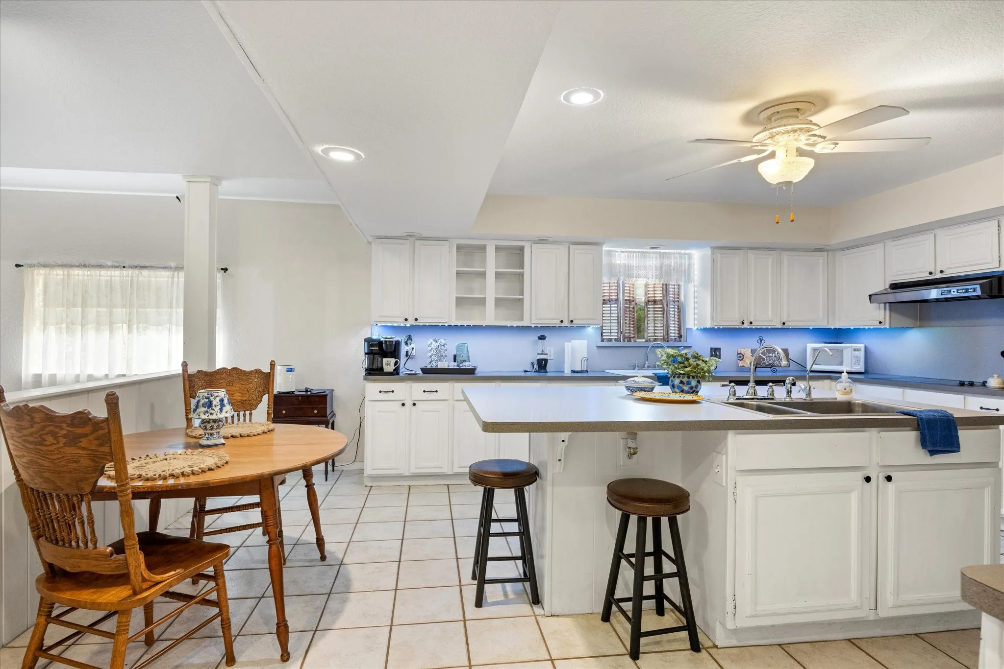 Another view of kitchen area.