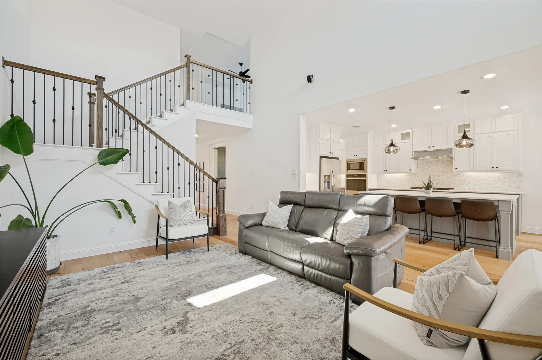 Open Concept seamlessly connects these primary gathering spaces providing visual access to each space