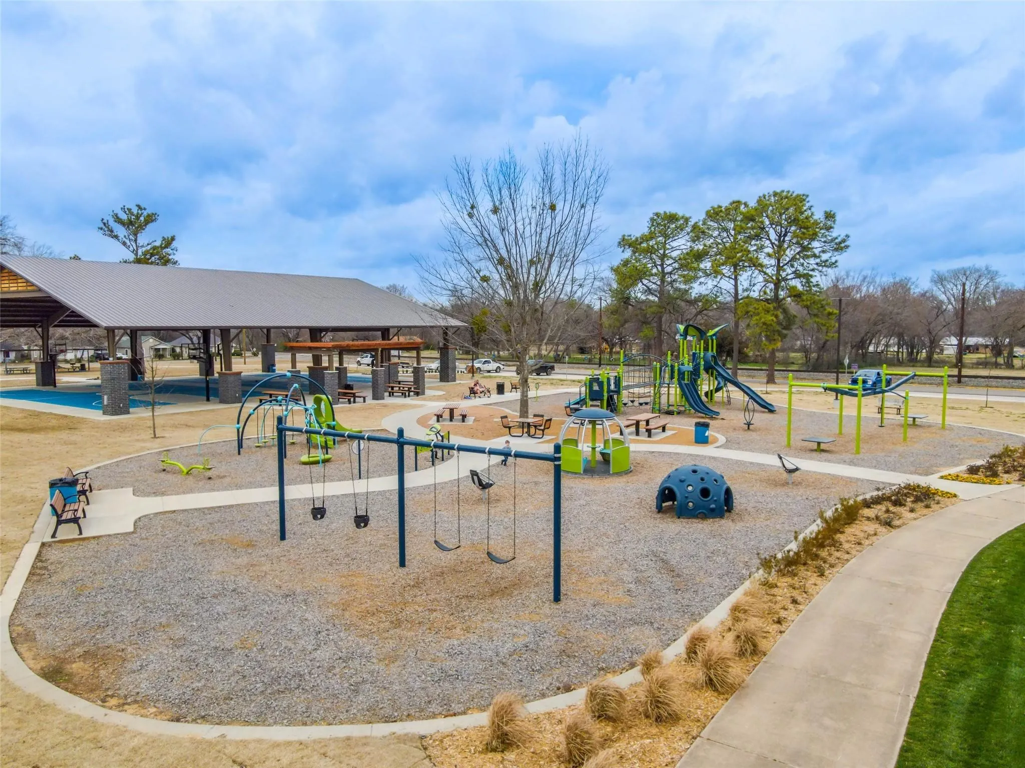 Pacific Park playground just across the street offers the little ones a safe environment to play and have fun