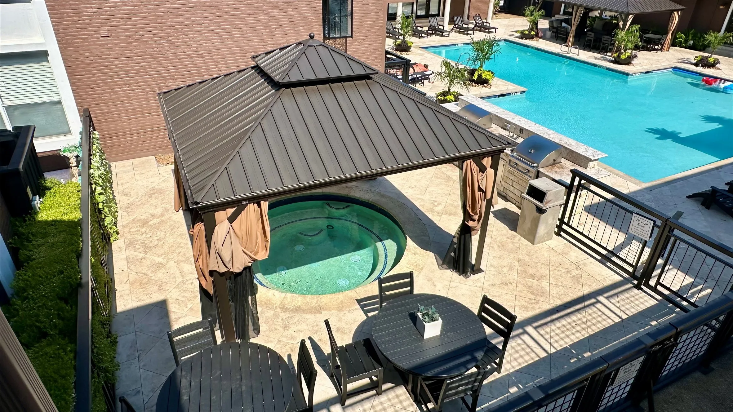 Community Pool View