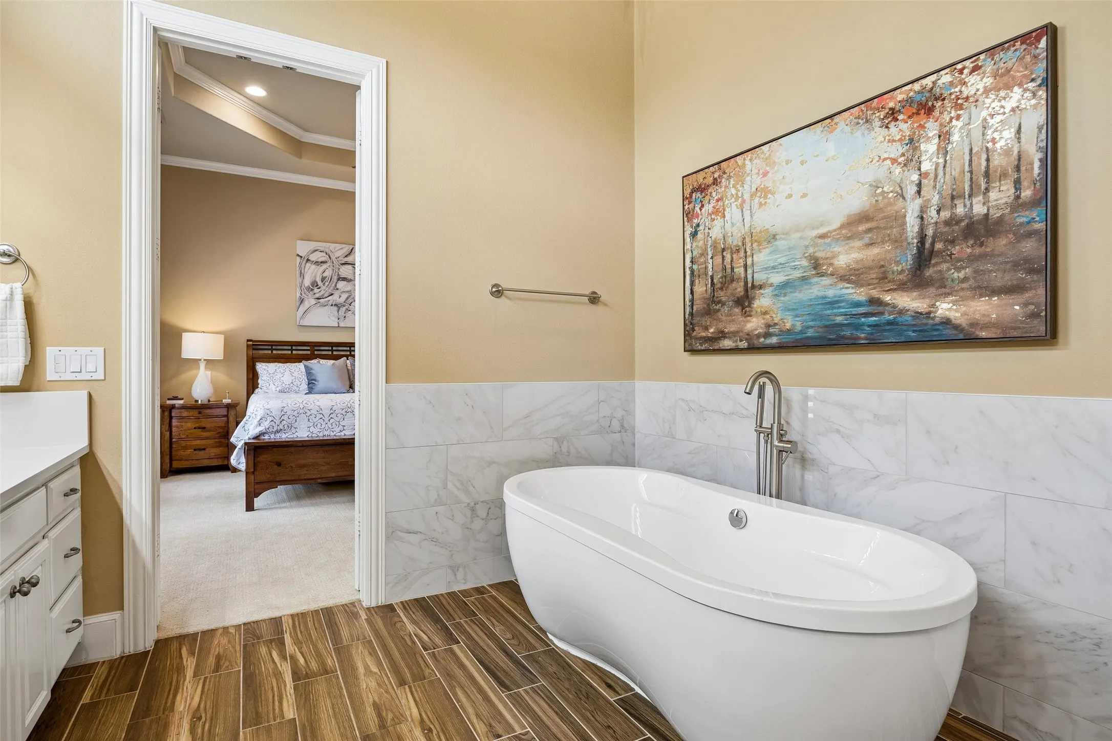 Primary bath recently remodeled