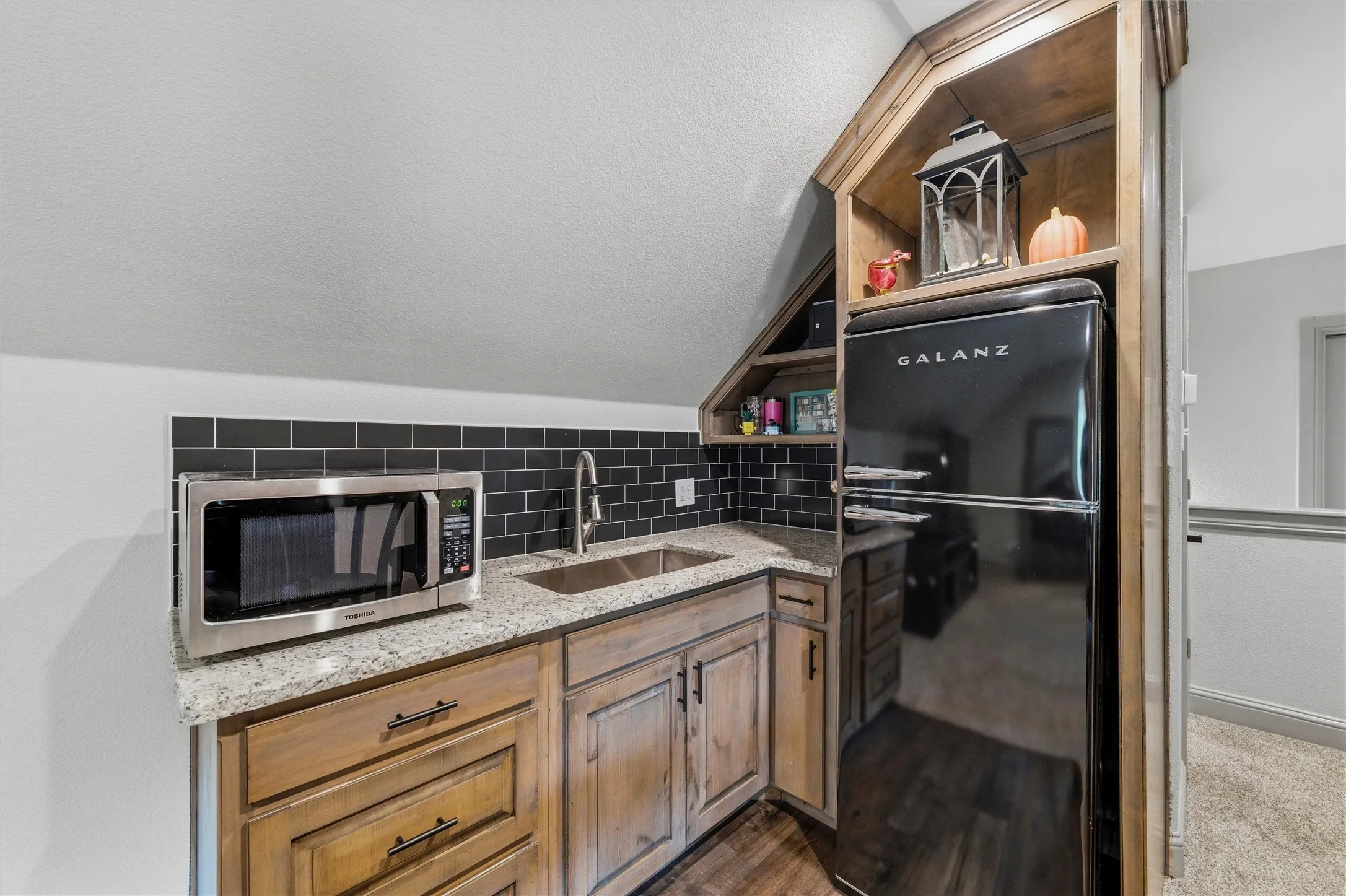 Upstairs apartment kitchen