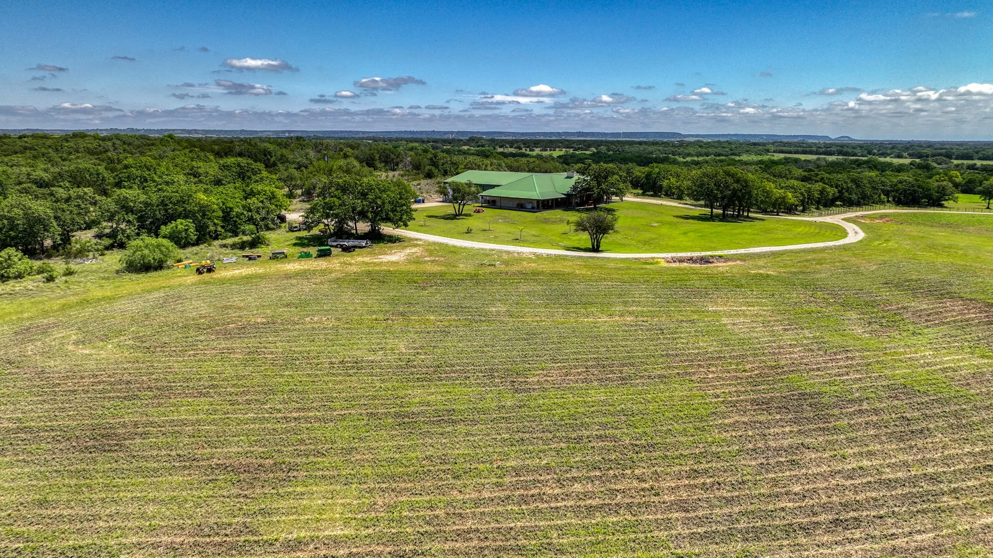 This field was planted with a winter Deer mix.