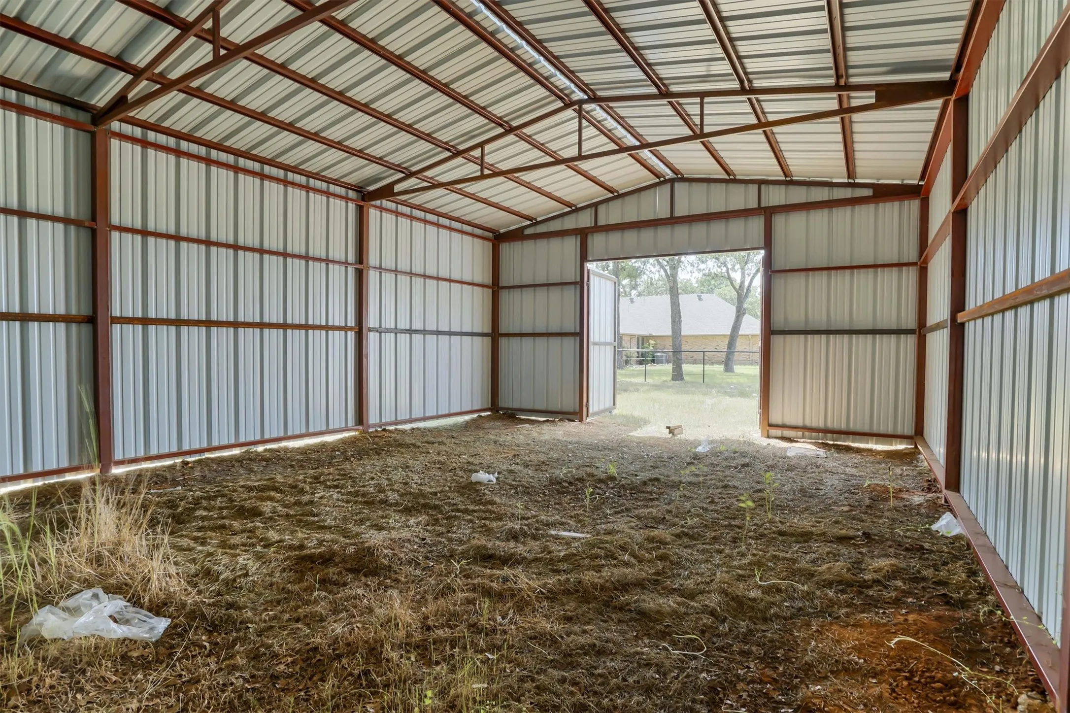 Inside Barn