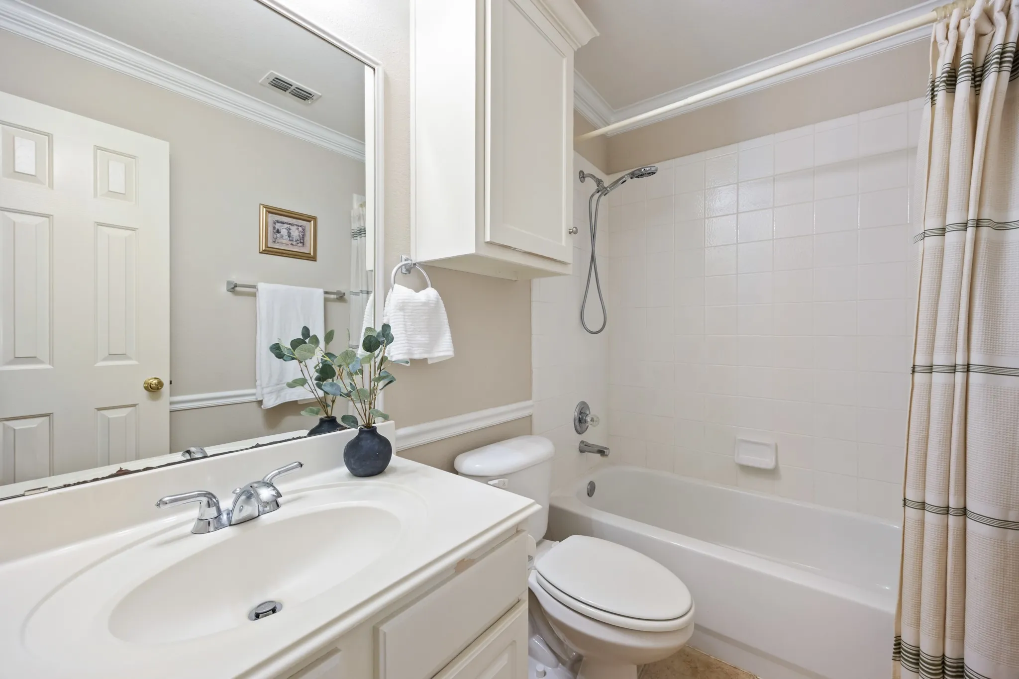 Adjacent to bedrooms and game room