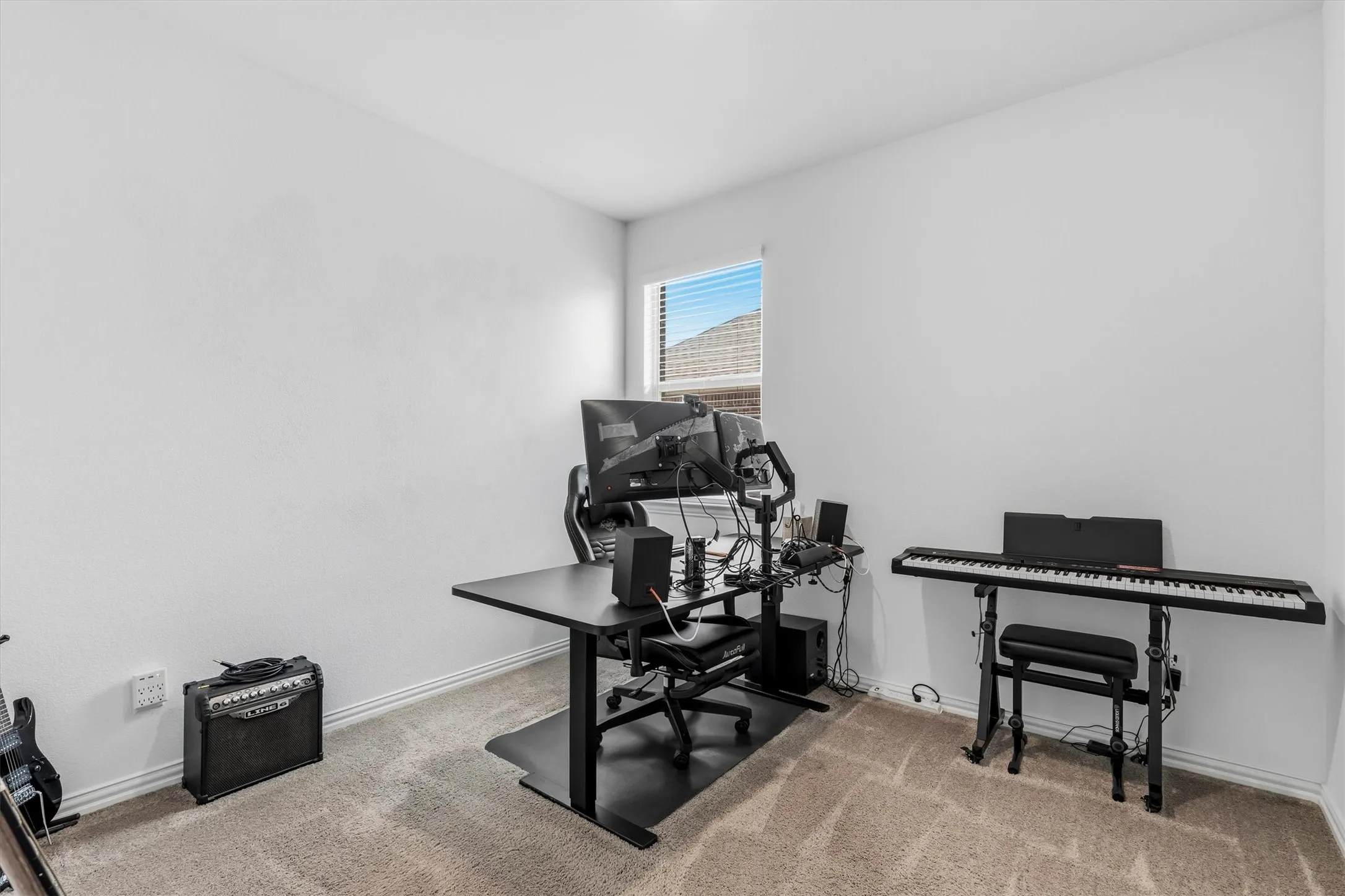 One of Four Bedrooms with closet