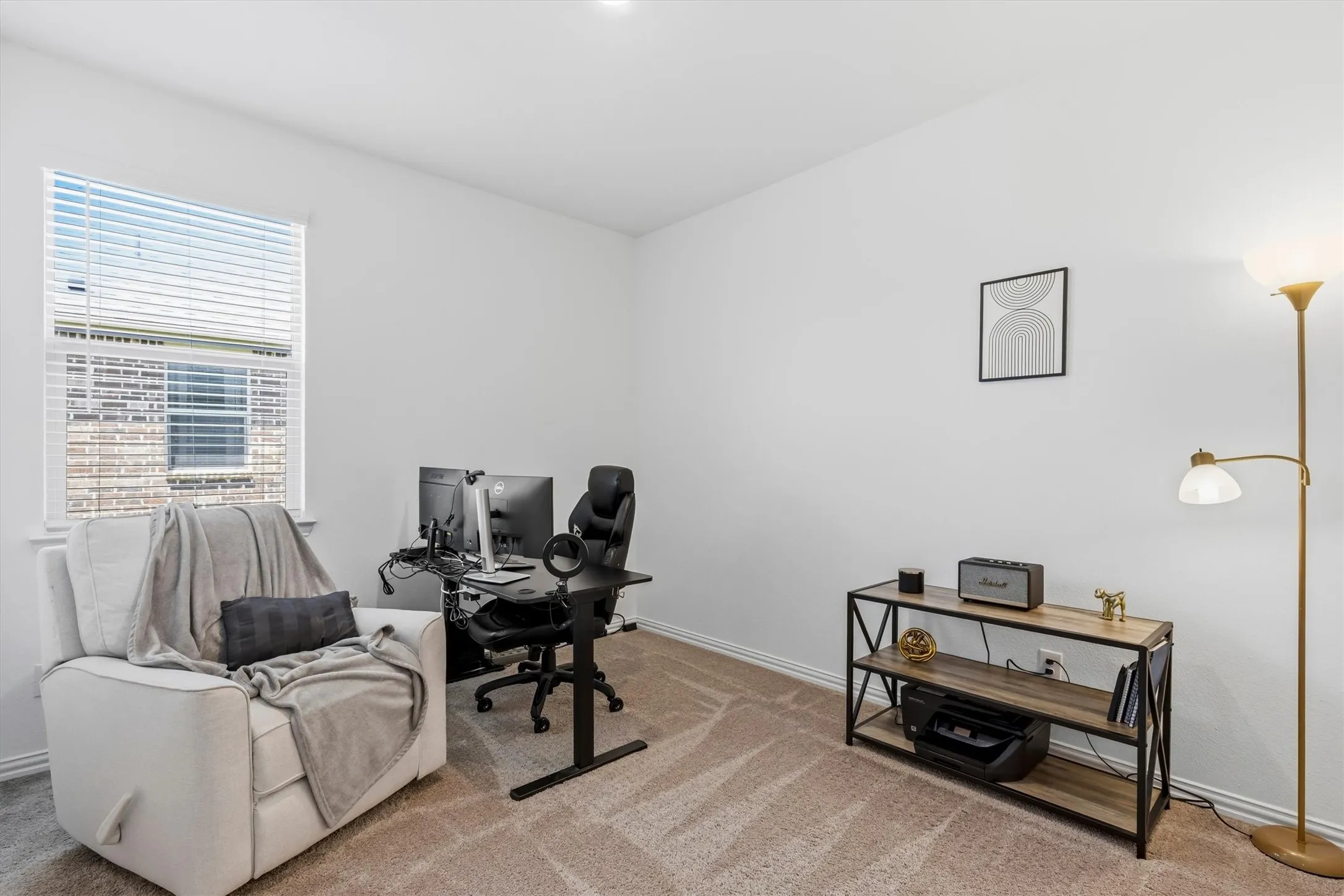 One of Four Bedrooms with closet