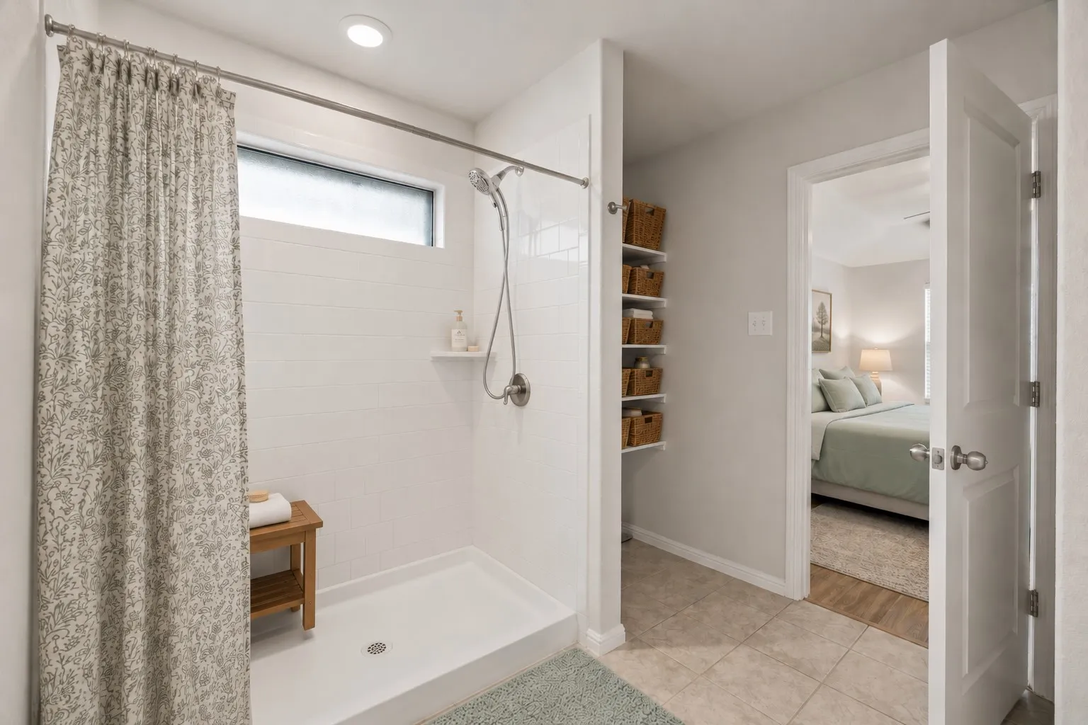 Private bathroom attached to primary suite.