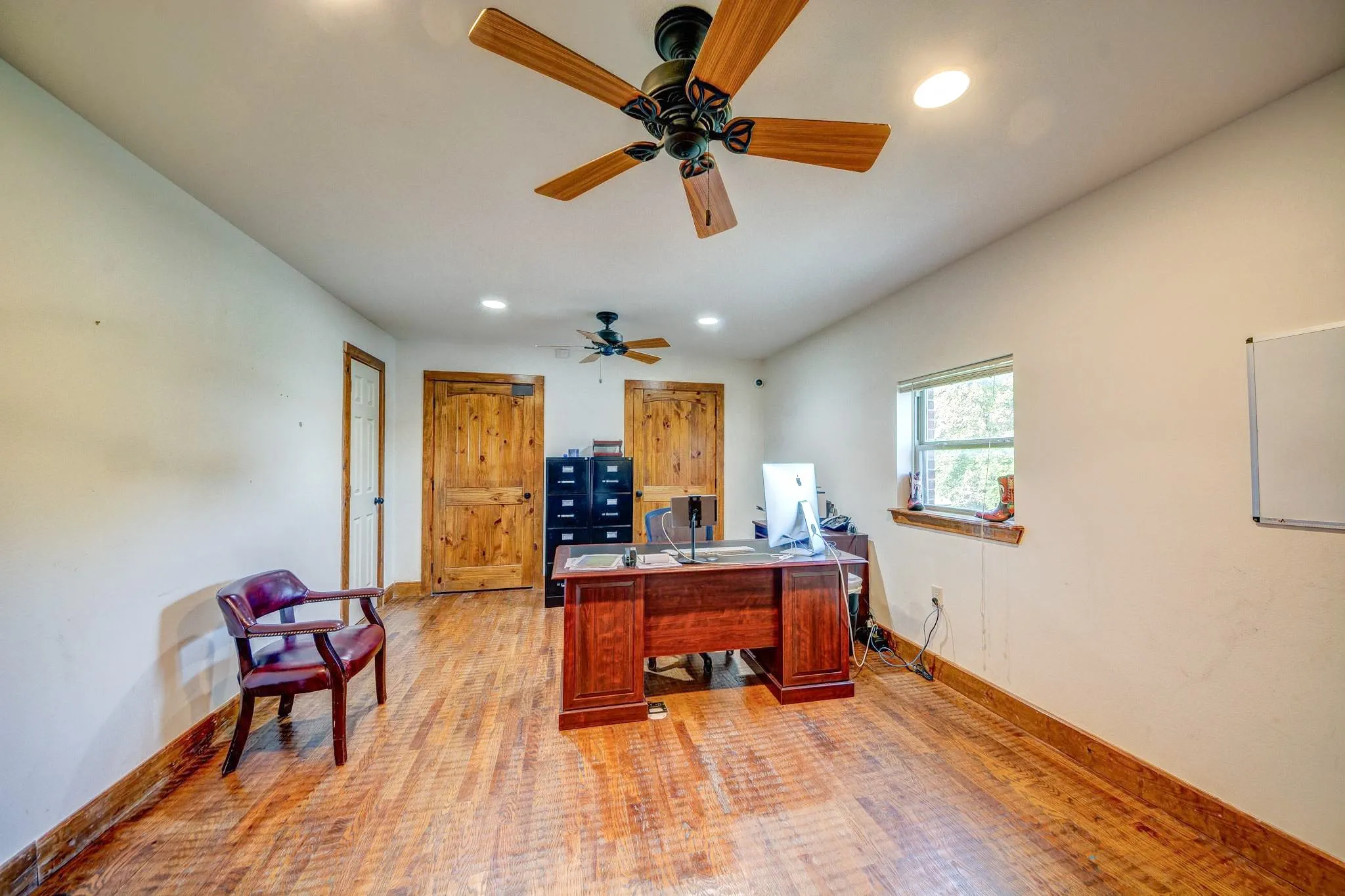 Upstairs office
