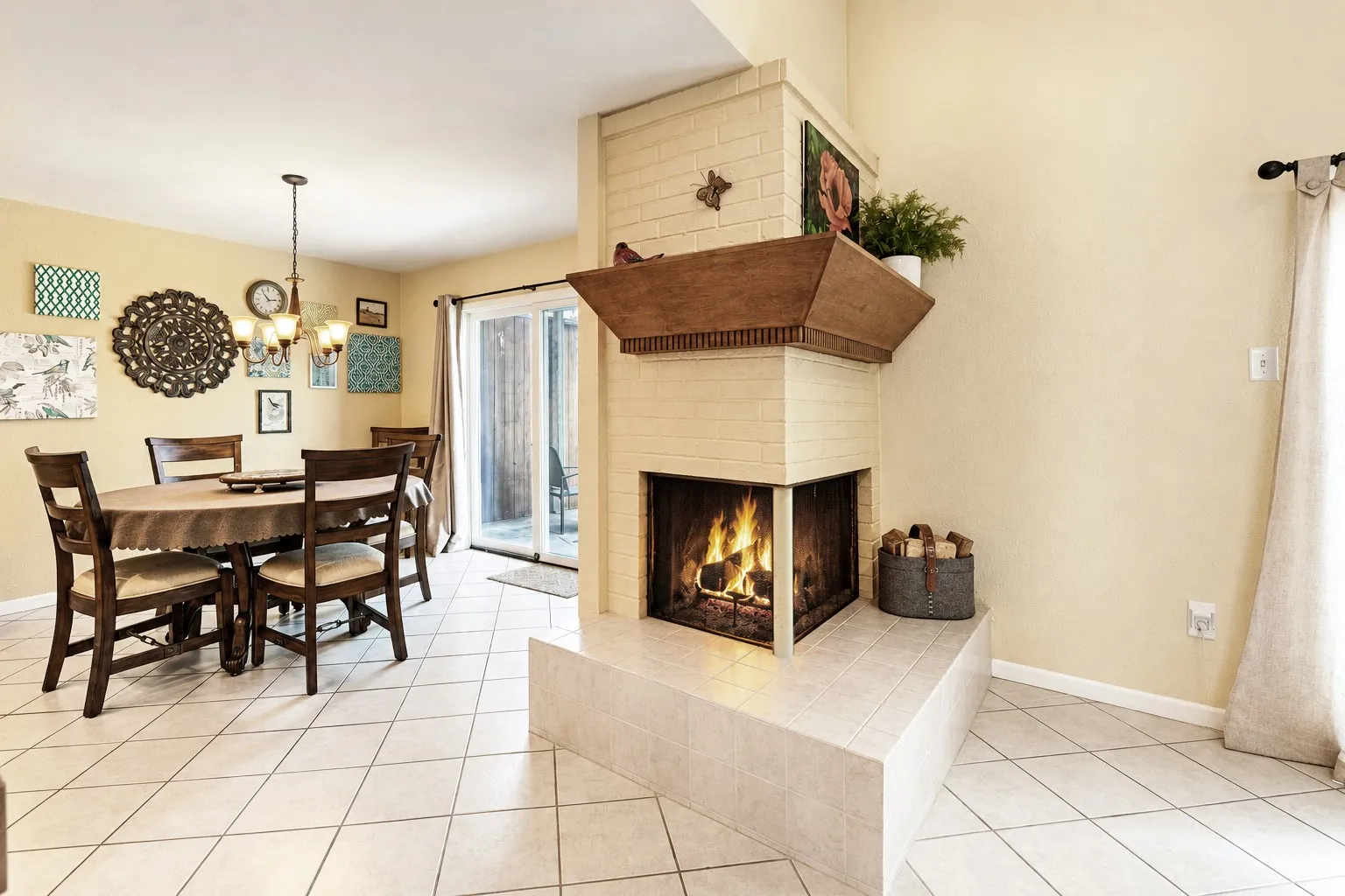 Beautiful Fireplace
