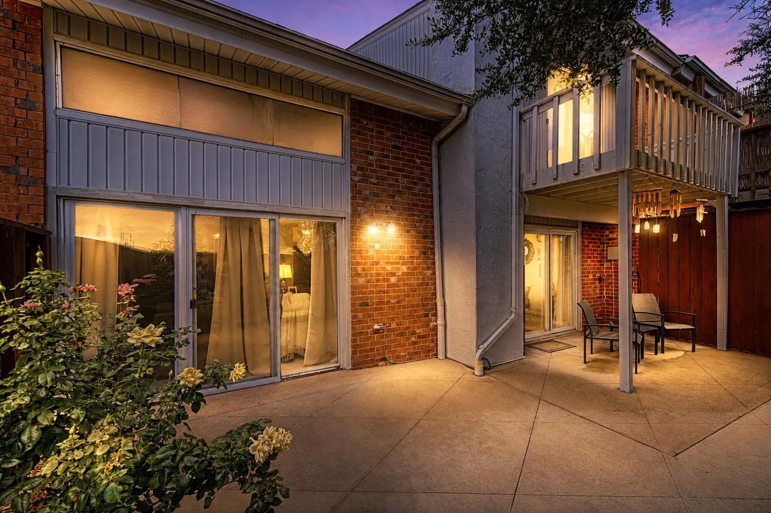 Extended patio for entertaining!